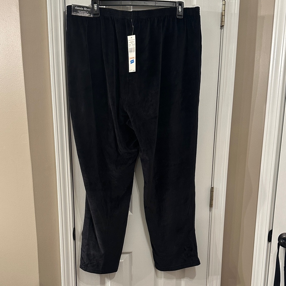 Alfred Dunner classic fit 
2x soft indigo casual pants